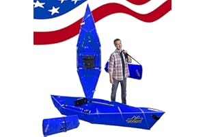 Tucktec 8' Jr. Foldable Kayak - 225 lb. Capacity - Made in USA