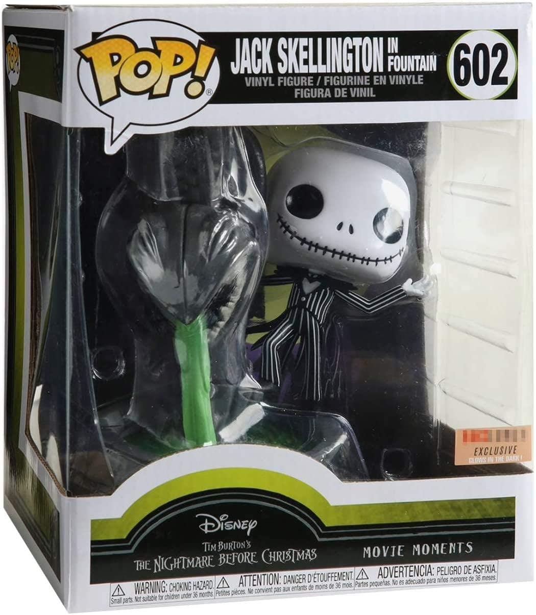 NIGHTMARE BEFORE CHRISTMAS-JACK IN FOUNTAIN MCM EXC FUNKO POP! VINYL FIGURE #602, Green - Image 3