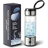 Hydrogen Water Bottle, Hydrogenated Water Bottle with SPE PEM Tech, Portable Hydrogen Water Machine, Hydrogen Bottle, Ionized Hydrogen Water