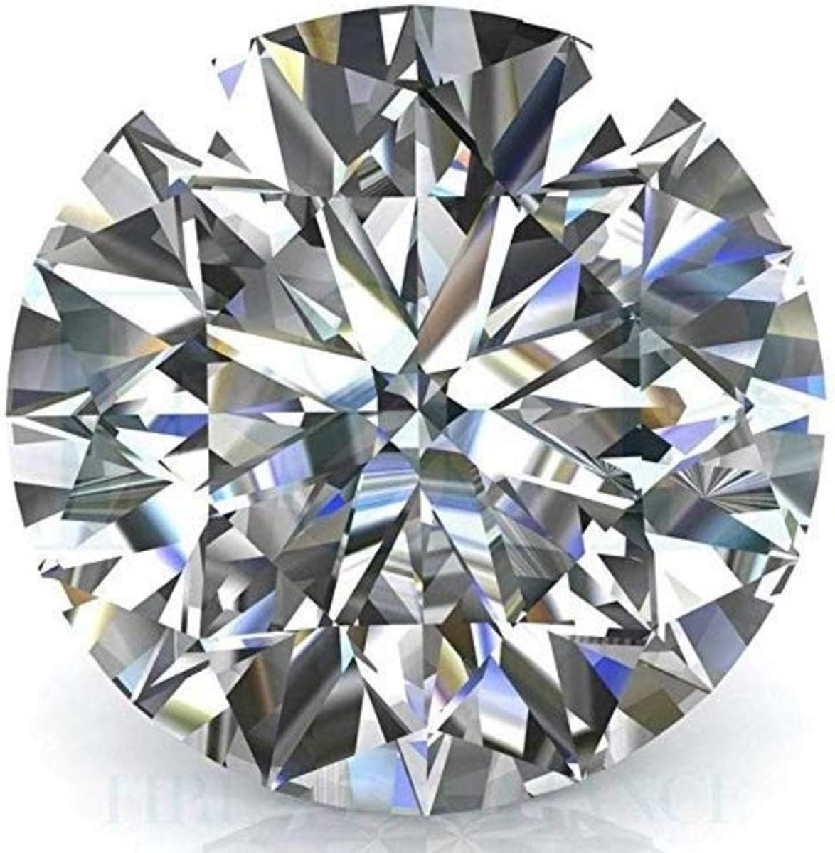 JC MART 3 MM = 0.10 CT(Dew) Round Shape Star & Arrow Cut G-H Color VVS1 Purity Beautiful Loose MOISSANITE Diamond SOLITIARE