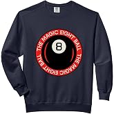 The Magic 8 Ball Circle Comfort Colors Adult Sweatshirt