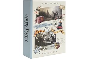 Grupo Erik Harry Potter Photo Album | 6x4 Photo Album - 10x15 cm | Family Photo Album 100 Pockets| Harry Potter Gifts | Harry Potter Merchandise | Photo Books For Memories | Photo Album Slip In
