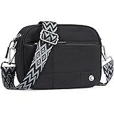 CLUCI Quilted Crossbody Bags for Women Lightweight Puffer Shoulder Bag Travel Purses with Wide Strap