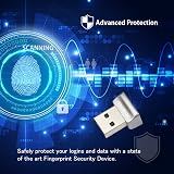 ARCANITE USB Fingerprint Reader for Windows 10 11 Hello 0.05s 360 Degree view 3