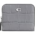 Coach Embossed Croc Billfold Wallet