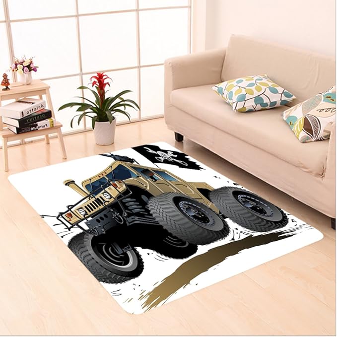 Alfombra personalizable Nalahome conocida fuera de la carretera famosa