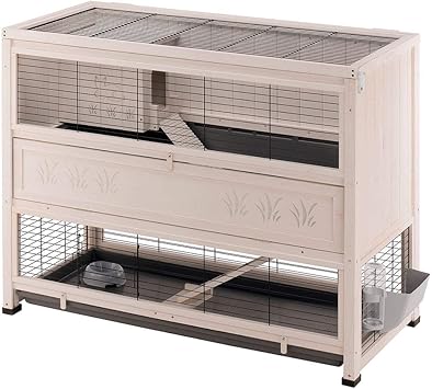 large plastic rabbit hutch