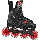 TOUR Unisex Code GX Adjustable Hockey Skate, Youth, Black, 11J-1 M US