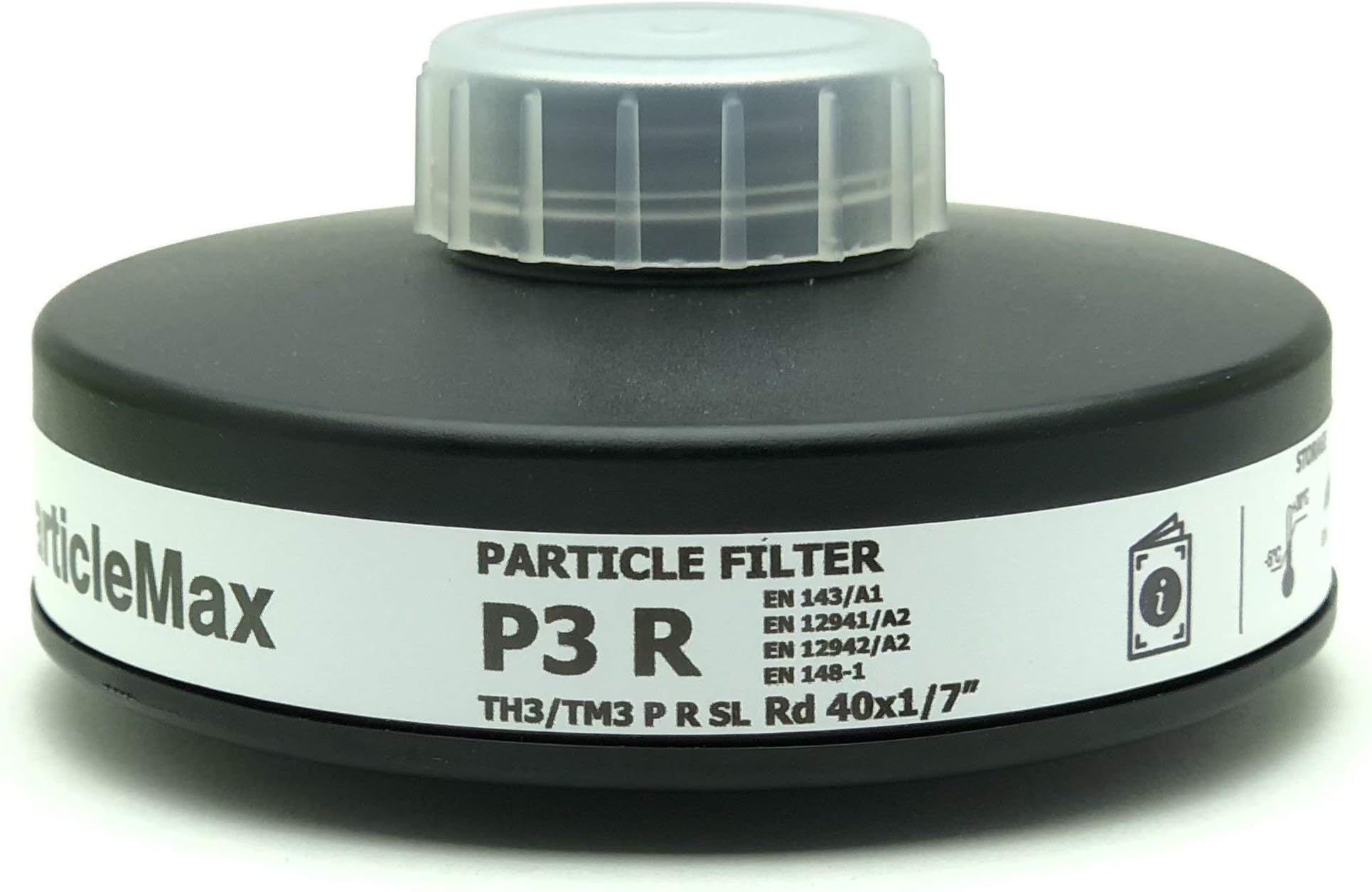 Full Face Respirator Safety Mask FILTER 40mm NATO (ParticleMax Pro 6 Pack)