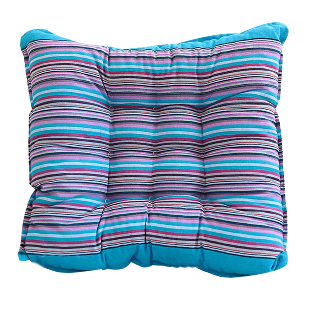 Wenyujh椅子クッションシートパッドソフト厚正方形シートクッション枕with B07c9n1fcn ライトブルー Ties Forキッチンオフィスチェアインドアアウトドア使用 ブーメランフライングディスク オンライン限定商品