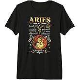 Aries Facts Aries Zodiac Sign Aries Birthday Premium Tri-Blend T-Shirt