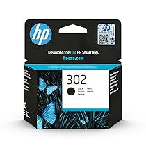 HP 302 Nero, F6U66AE Cartuccia Originale da 190 Pagine, Compatibile con Stampanti DeskJet 1110, 2130, 3630, Envy 4520, OfficeJet 3830, 4650, 5220, e 5230