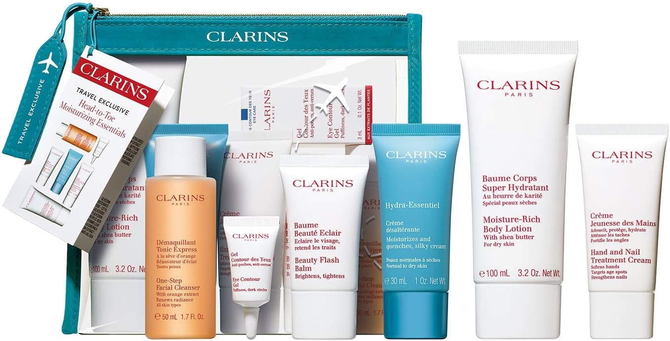 clarins moisturiser set