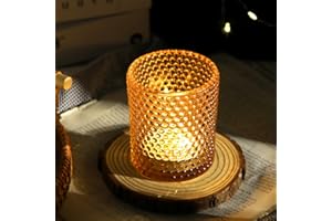 MOSROAD 24 Pcs Gold Votive Candle Holders, Gold Candle Holders Bulk for Wedding Table Centerpiece, Glass Tealight Candle Holders for Home, Wedding Party Decoration,Bridal Shower