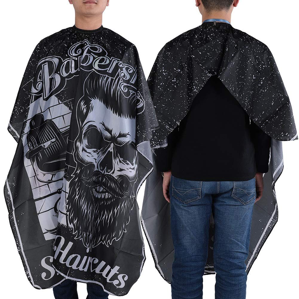 KSTE Hairdressing Salon Gown - Cutting Hair Waterproof Haircut Salon Barber Cape,Salon Barber Hairdresser, Hairdressing Apron Wrap Gown Perfect for Barbershop and Beauty Shop