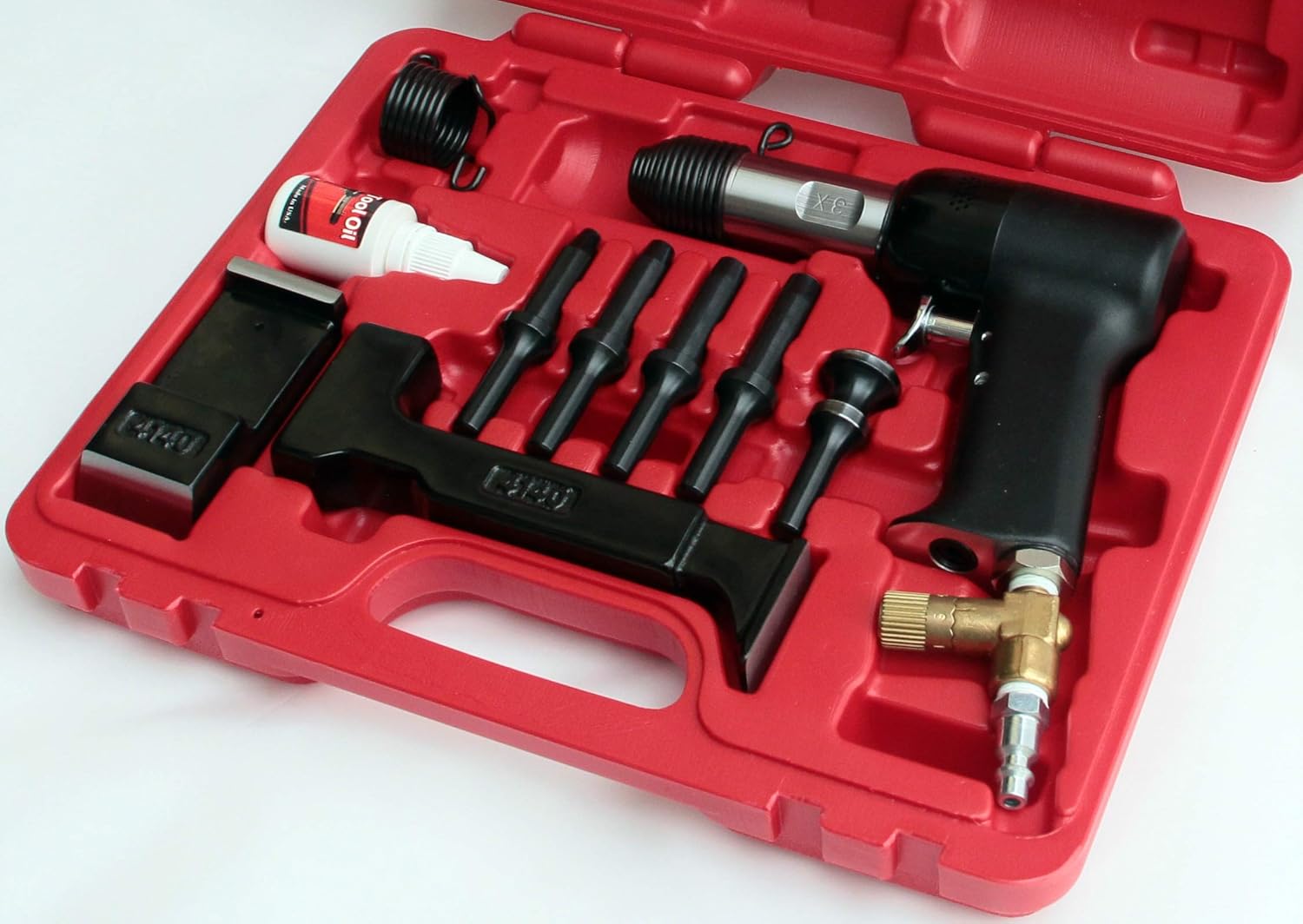 Red Box 7373 x Rivet Gun Ensemble Amazon.fr Auto et Moto