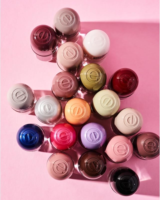 essence gel nail colour, Nagellack, Nr. 14, Rot, langanhaltend, Expressergebnis, schnelltrocknend, glänzend, acetonfrei, vegan, ohne Mikroplastikpartikel, ohne Konservierungsstoffe, 1er Pack (8ml)