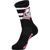 Powell Peralta Ripper Cotton Socks Stripes Black/Pink
