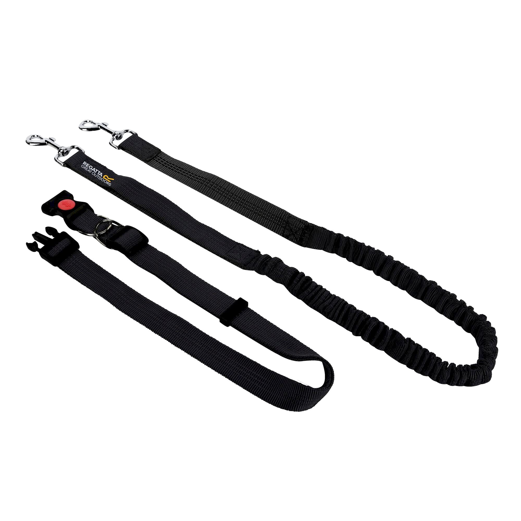 Regatta Hands Free Jogging Dog Lead (One Size) (Black)