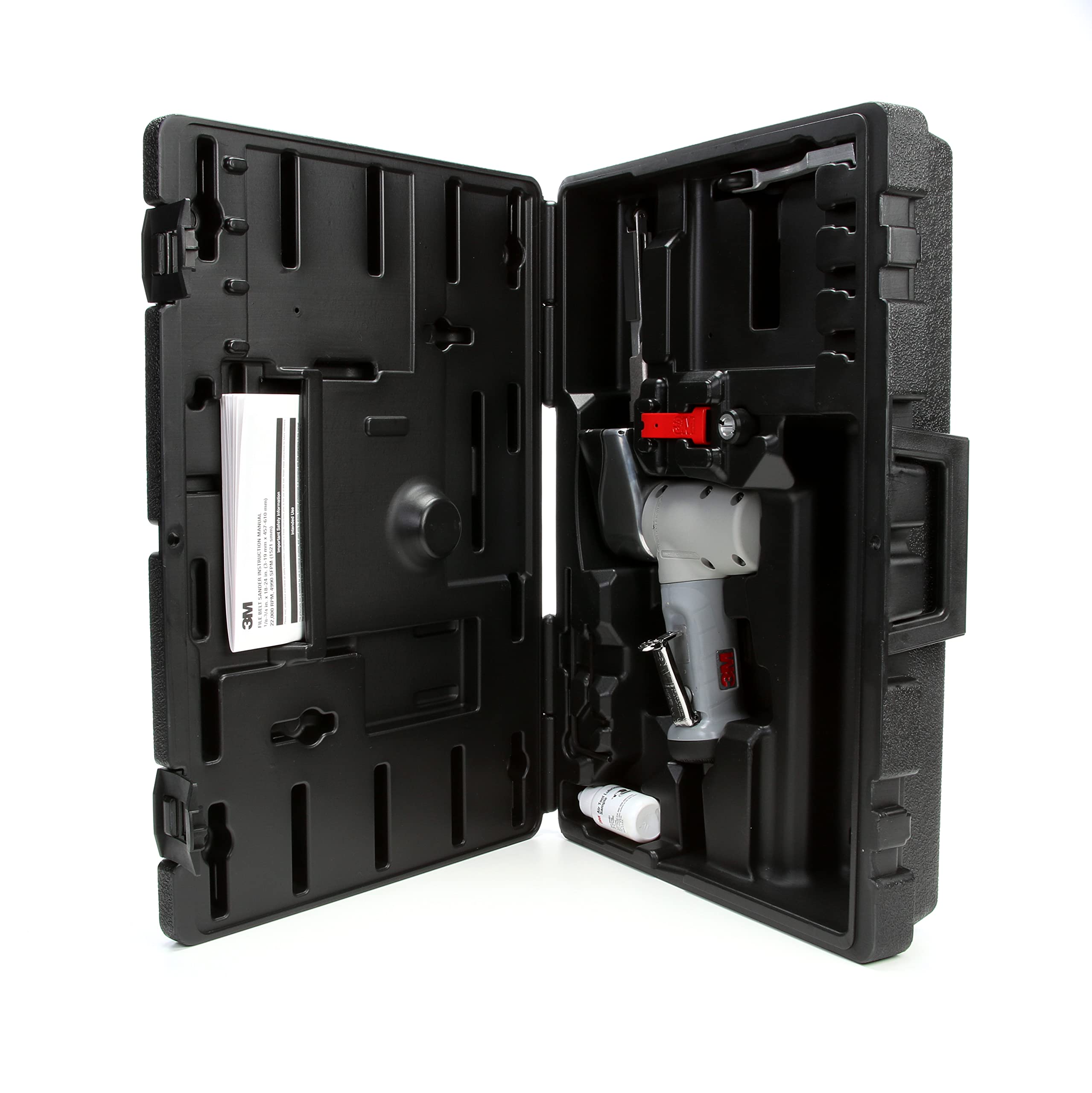 3M 28367 Kit de lijadora de banda para archivos, 18x1/2, inalámbrica
