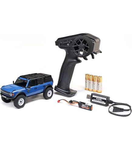 Amazon.com: Axial SCX30 Chevrolet K10 4X4 RTR RC Truck 1/30, Black