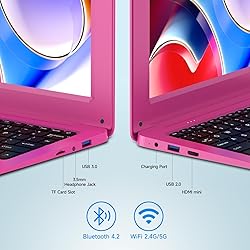 Adorably Netbook Mini Laptop 10.1 inch for Kids