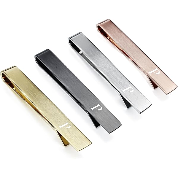 Amazon.com: wynameleri Classic Tie Bars Clips 8 PCS, Business