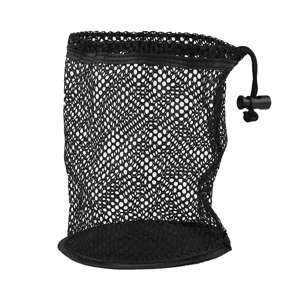 Fishlor Golf Storage Holder, Golf Ball Bag with Mesh Net Nylon Storage Holder Golf Pouch Poke Balls Collector(50 Balls Collector)