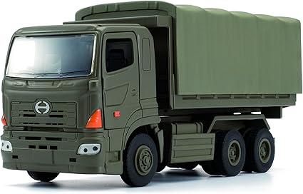 Amazon ダイヤペット Dk 8002 輸送トラック ミリタリーカラーver ミニカー ダイキャストカー おもちゃ