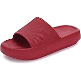 BRONAX Pillow Slippers for Women and Men | House Slides Shower Sandals | Cushioned Thick Sole