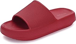 BRONAX Slides for Women Pillow Slippers Non Slip