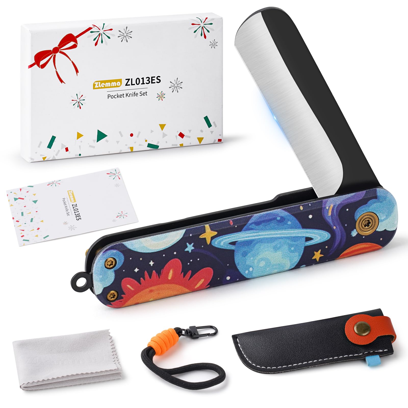ZLemma Pocket Knife Set with Clip