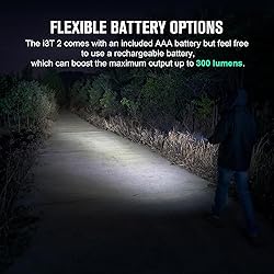 OLIGHT I3T 2 EOS Pocket EDC Flashlight, 200 Lumens