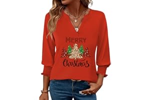 LOMON Women's 2026 Fashion Tops 3/4 Length Sleeve Business Casual Blouses Summer Tees Shirts