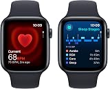 Apple Watch SE 2nd Gen 2023 GPS 44mm Midnight Aluminium Case Midnight Sport view 4