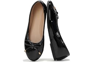 Project Cloud Ballet Flats Shoes for Women, Casual Womens Shoes Dressy w/Memory Foam Insole, for Mom Flats for Women Footwear, Womens Dresses Shoes (Ellison)