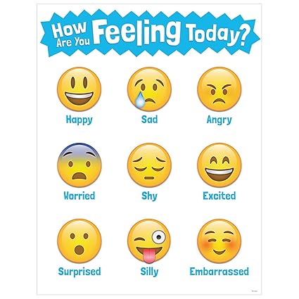 Amazon.com : Creative Teaching Press Chart How are You Feeling Today