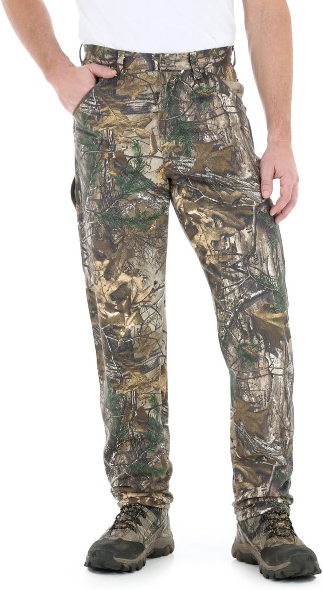 Wrangler Progear Men's 9 Pocket Hunter Pants, Realtree Xtra