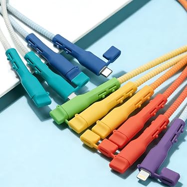 10-Pack Charging Cable Protector – Prevents Disconnection, Simple And Attractive Design