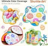 Shuttle Art Tempera Paint Sticks 20 Colors Twistable Washable Kids view 6