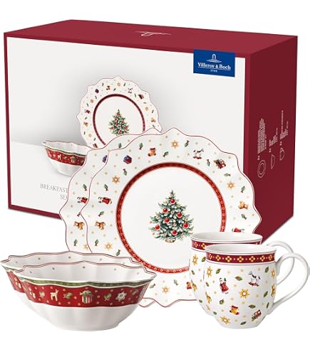 Amazon.com: Villeroy & Boch Toy's Delight 6-Piece Breakfast Set