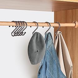 BellRhein Shower Curtain Hooks, Metal Shower Hooks