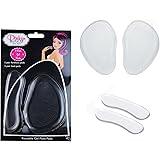 Pinky Petals Gel Metatarsal Forefoot Pads, Clear