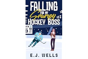 Falling For My Grumpy Hockey Boss: A Sweet Single Dad Romcom