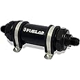 Fuelab 82803-1 Black 10 Micron Long Length In-Line Fuel Filter