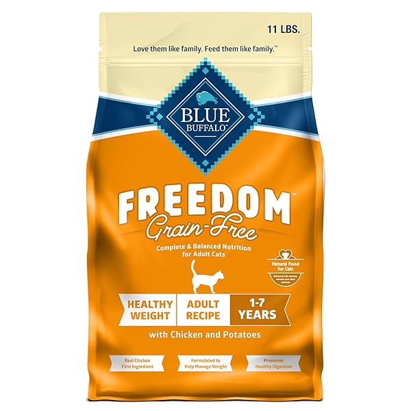 BLUE BUFFALO FREEDOM GRAIN-FREE ADULT WEIGHT CONTROL DRY...