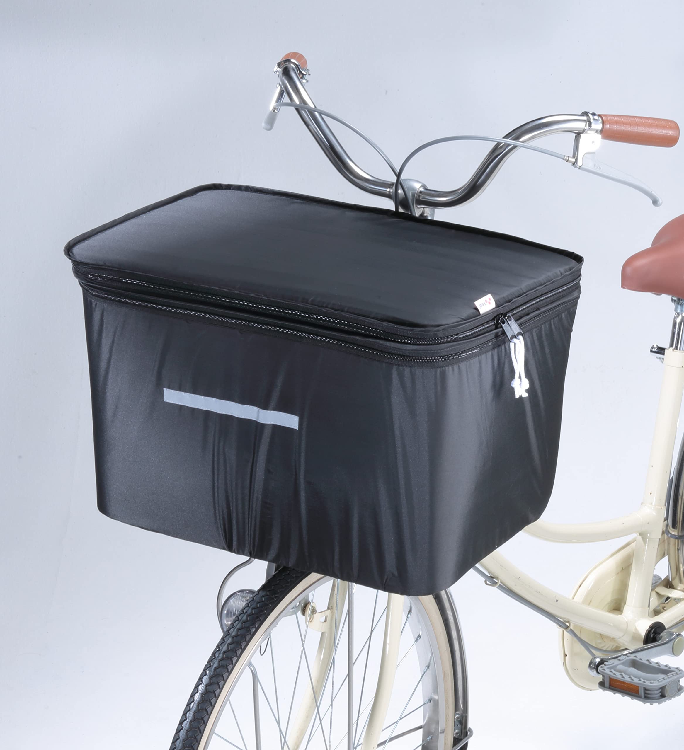 川住製作所(Kawasumi Seisakusyo) （kawasumi） ワイド型２段式前カゴカバーＫＷＦ－１２０ＢＫ商品画像