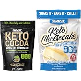 Keto Cheesecake and Keto Cocoa Delicious Low Carb, Ketogenic Diet Shake Mix