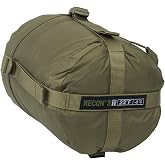 Elite Survival Systems ELSRECON3-T Recon 3 Rated to 23 Degree Fahrenheit Sleeping Bag, Coyote Tan