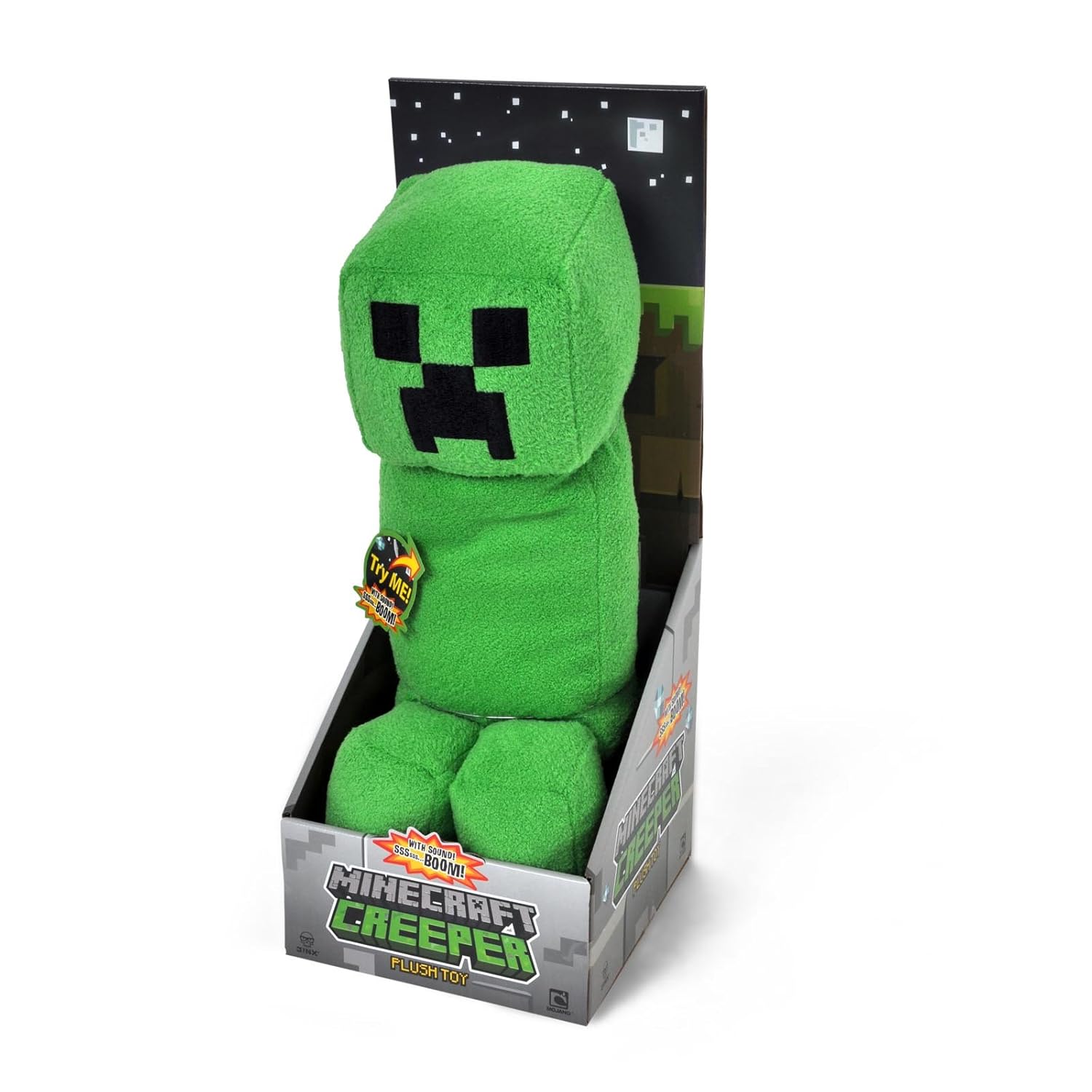 Minecraft Creeper Plush with Sound Toys & Games